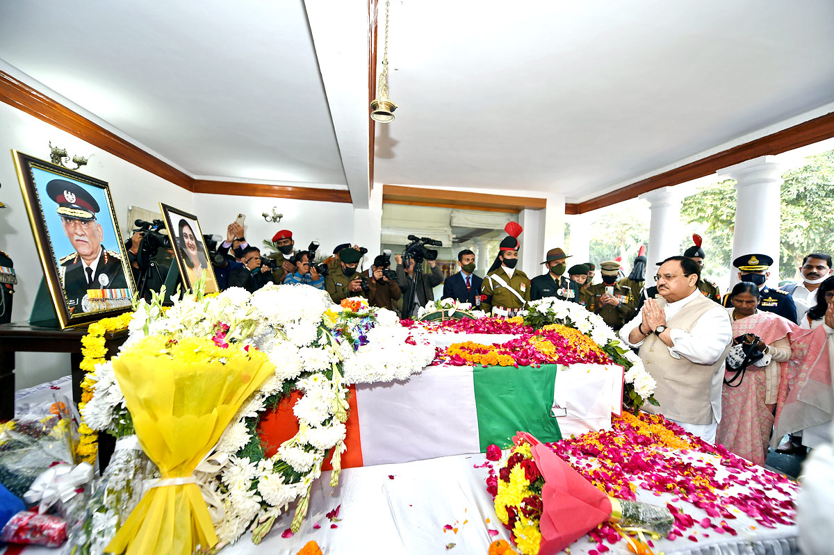 CDS Bipin Rawat Funeral Photos - Sakshi13