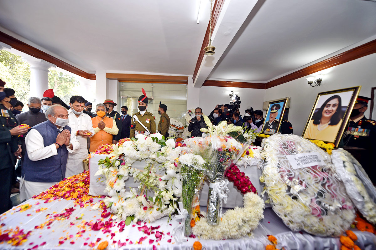 CDS Bipin Rawat Funeral Photos - Sakshi14