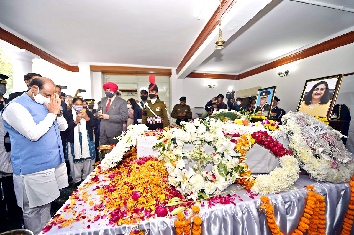 CDS Bipin Rawat Funeral Photos - Sakshi15