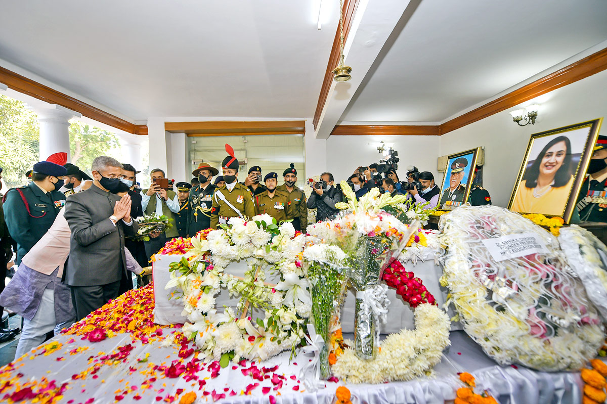 CDS Bipin Rawat Funeral Photos - Sakshi16