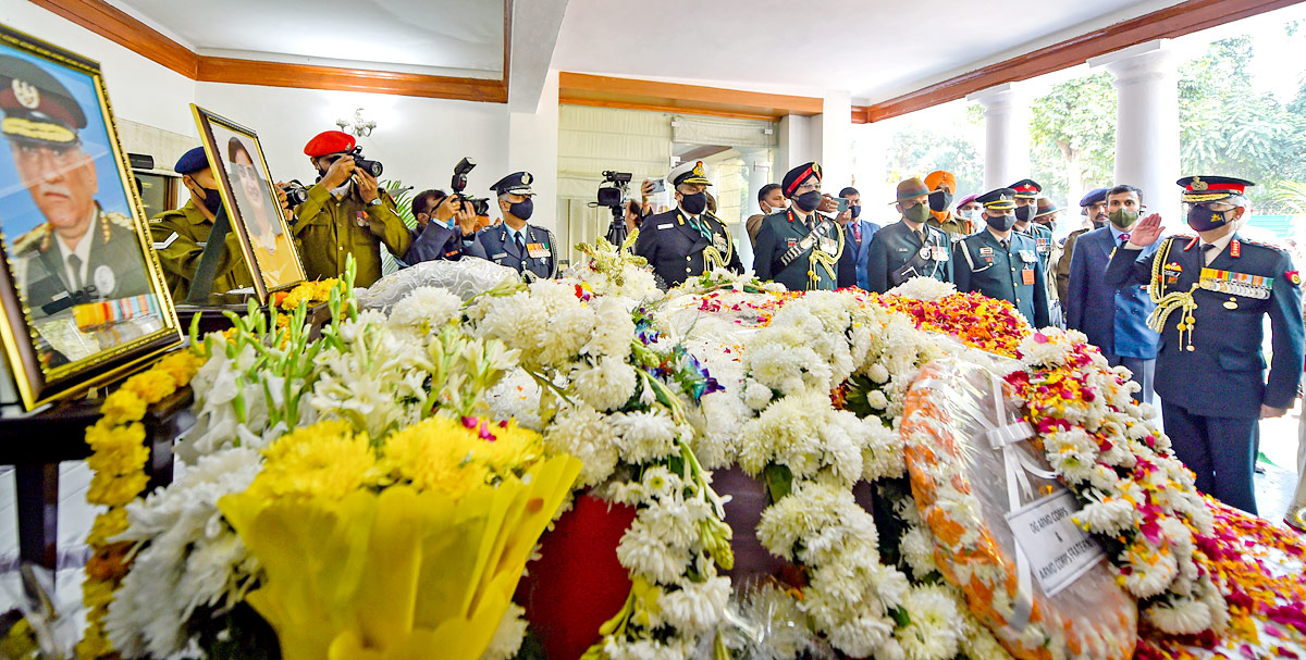 CDS Bipin Rawat Funeral Photos - Sakshi17