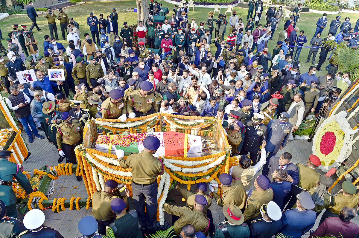 CDS Bipin Rawat Funeral Photos - Sakshi20