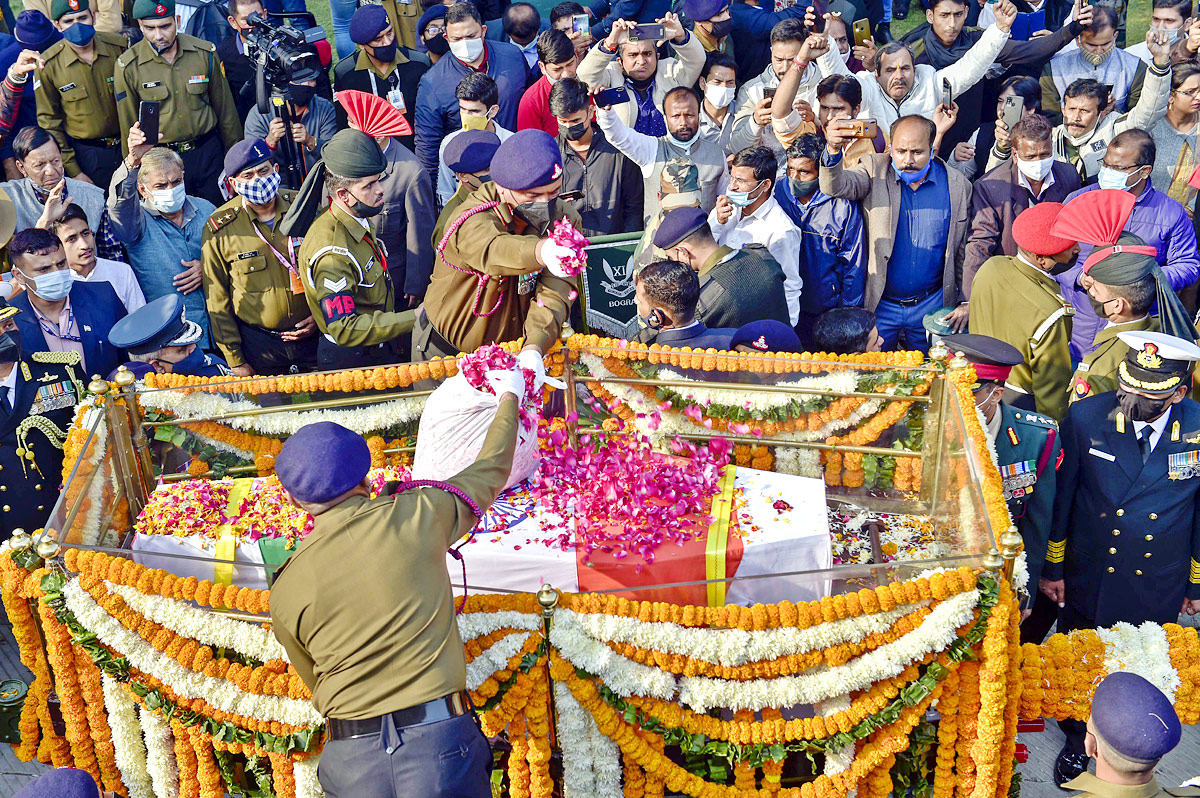 CDS Bipin Rawat Funeral Photos - Sakshi25