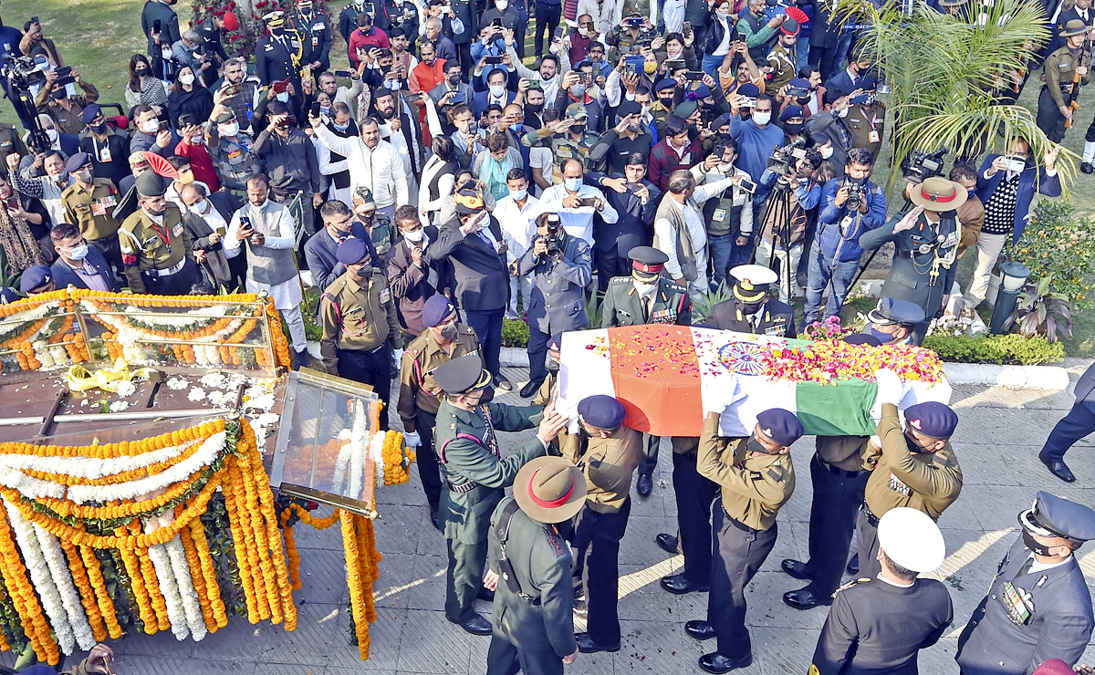 CDS Bipin Rawat Funeral Photos - Sakshi26