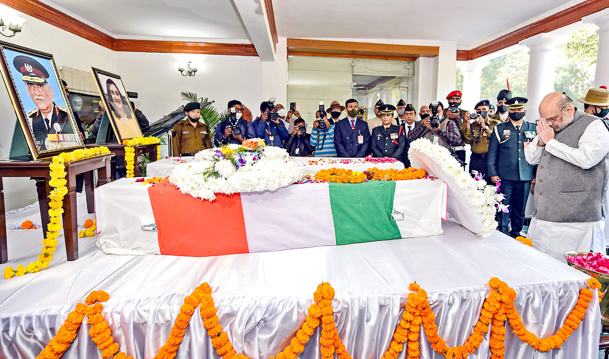 CDS Bipin Rawat Funeral Photos - Sakshi37