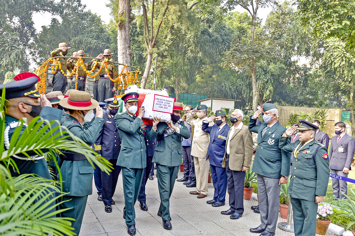 CDS Bipin Rawat Funeral Photos - Sakshi38