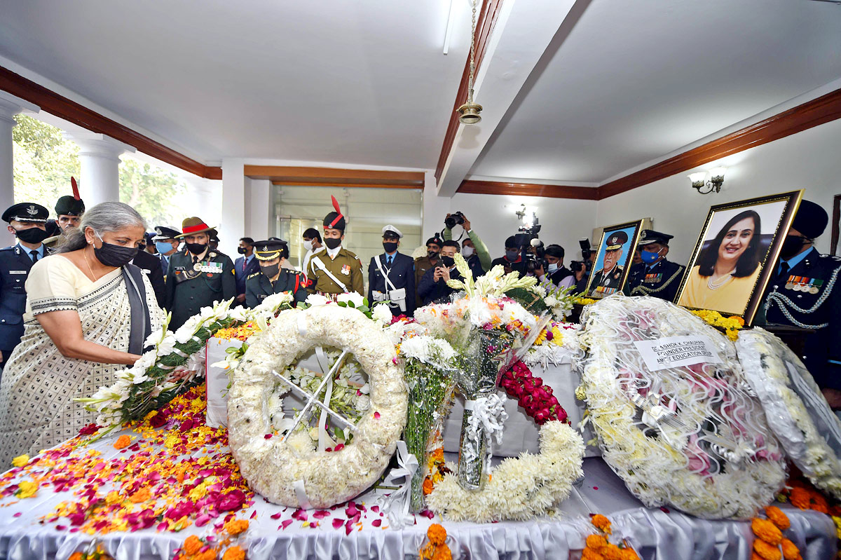 CDS Bipin Rawat Funeral Photos - Sakshi8