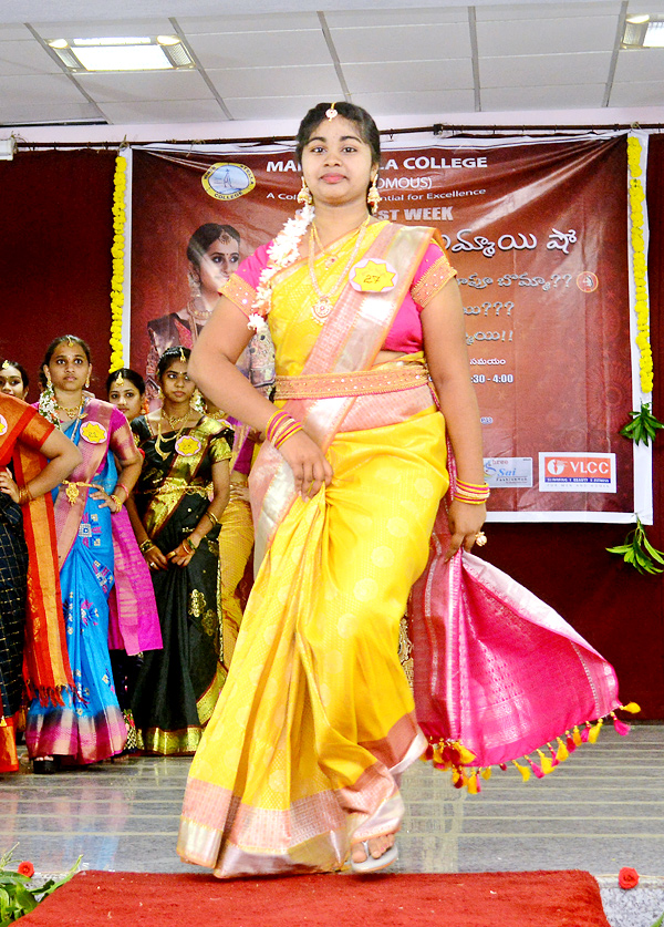 Maris Stella College Girls Ramp Walk In Vijayawada - Sakshi10