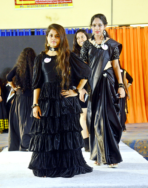 Maris Stella College Girls Ramp Walk In Vijayawada - Sakshi21