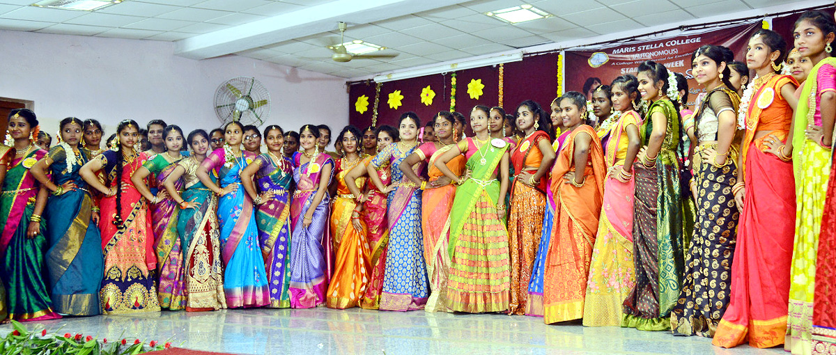 Maris Stella College Girls Ramp Walk In Vijayawada - Sakshi26