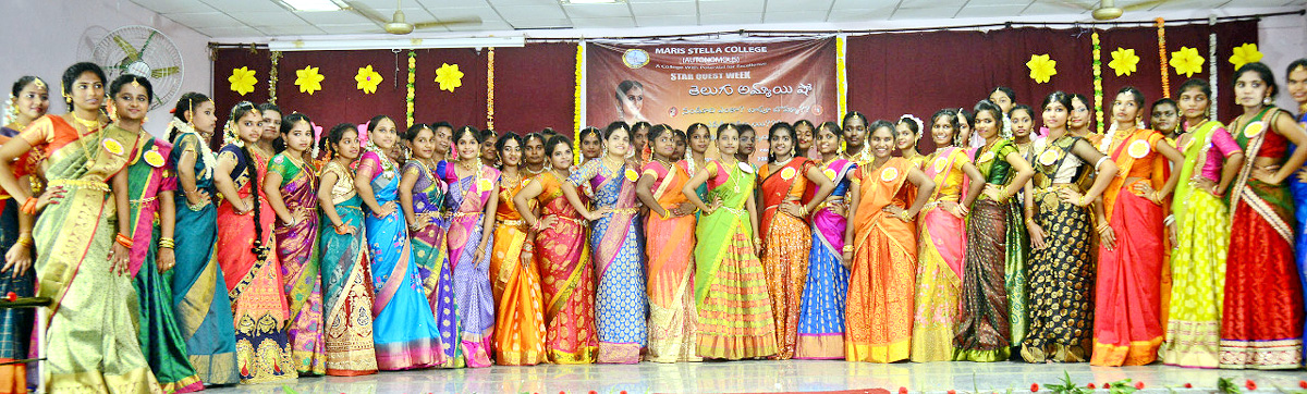 Maris Stella College Girls Ramp Walk In Vijayawada - Sakshi27