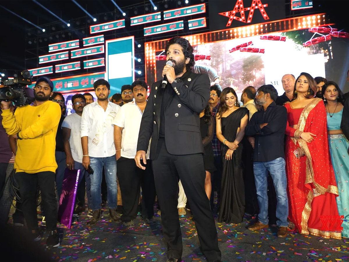 Allu Arjun Pushpa Movie Pre Release Event Photo Gallery  - Sakshi2