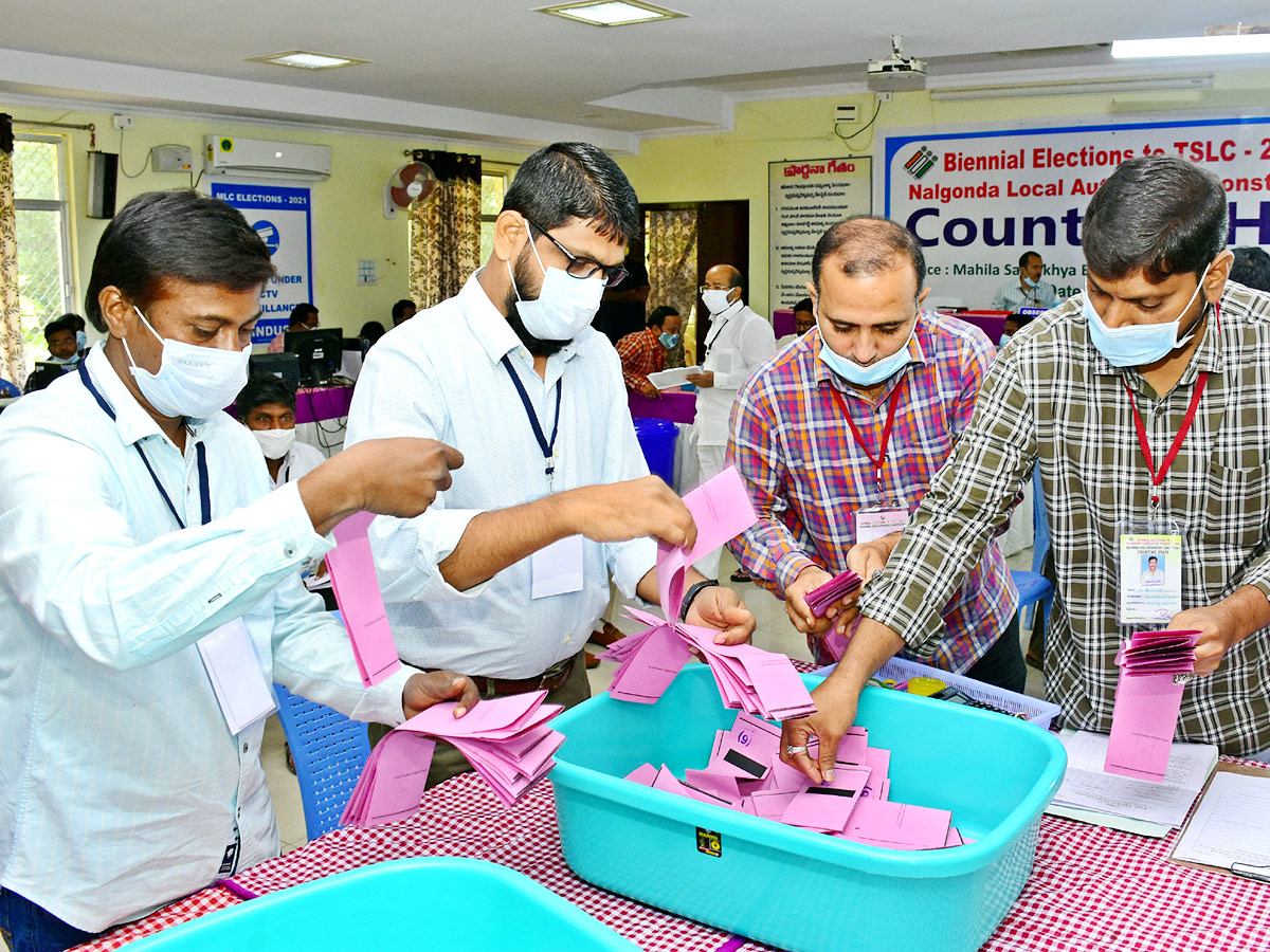 Telangana MLC Election 2021 Results Photo Gallery - Sakshi1