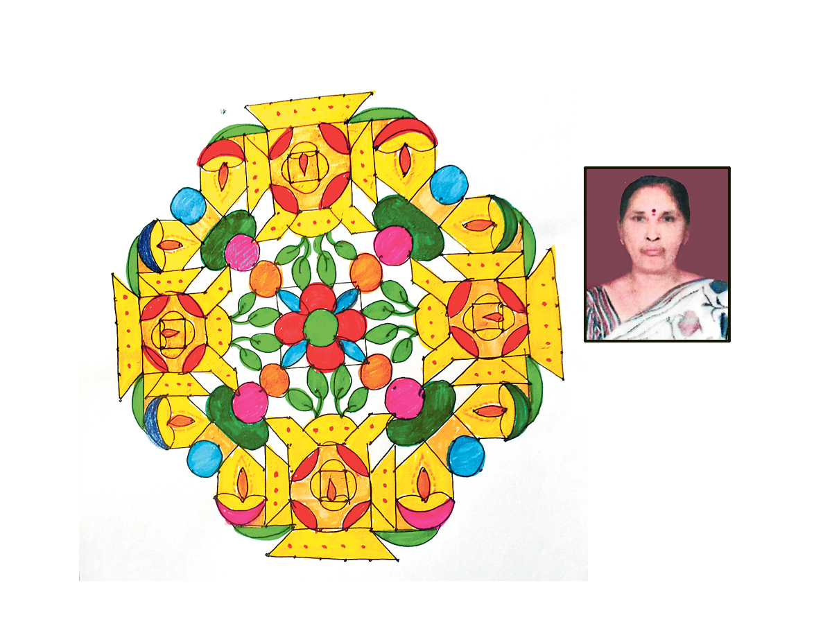 Sankranthi 2022 Muggulu: Attractive Sankranthi Special Rangoli Designs - Sakshi60