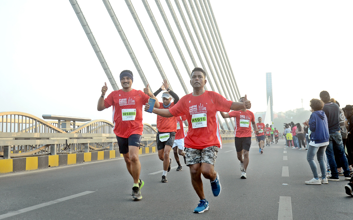 Hyderabad Airtel Marathon 2021 - Sakshi4