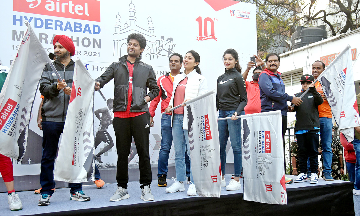 Hyderabad Airtel Marathon 2021 - Sakshi10