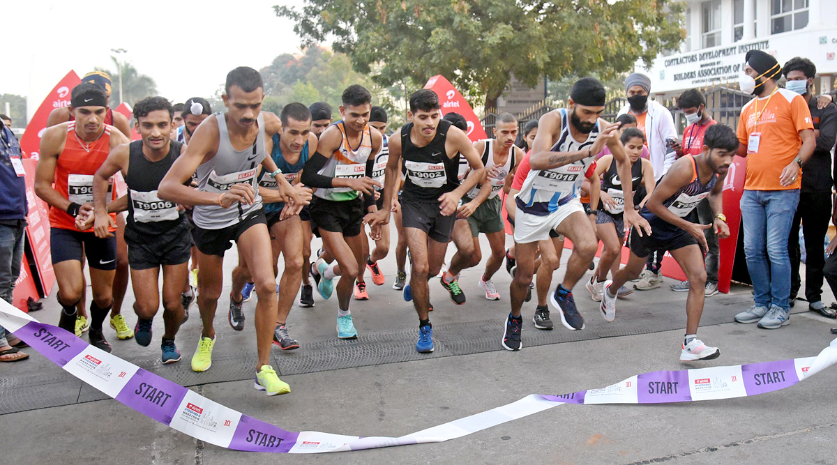 Hyderabad Airtel Marathon 2021 - Sakshi11