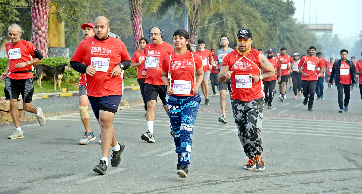 Hyderabad Airtel Marathon 2021 - Sakshi19