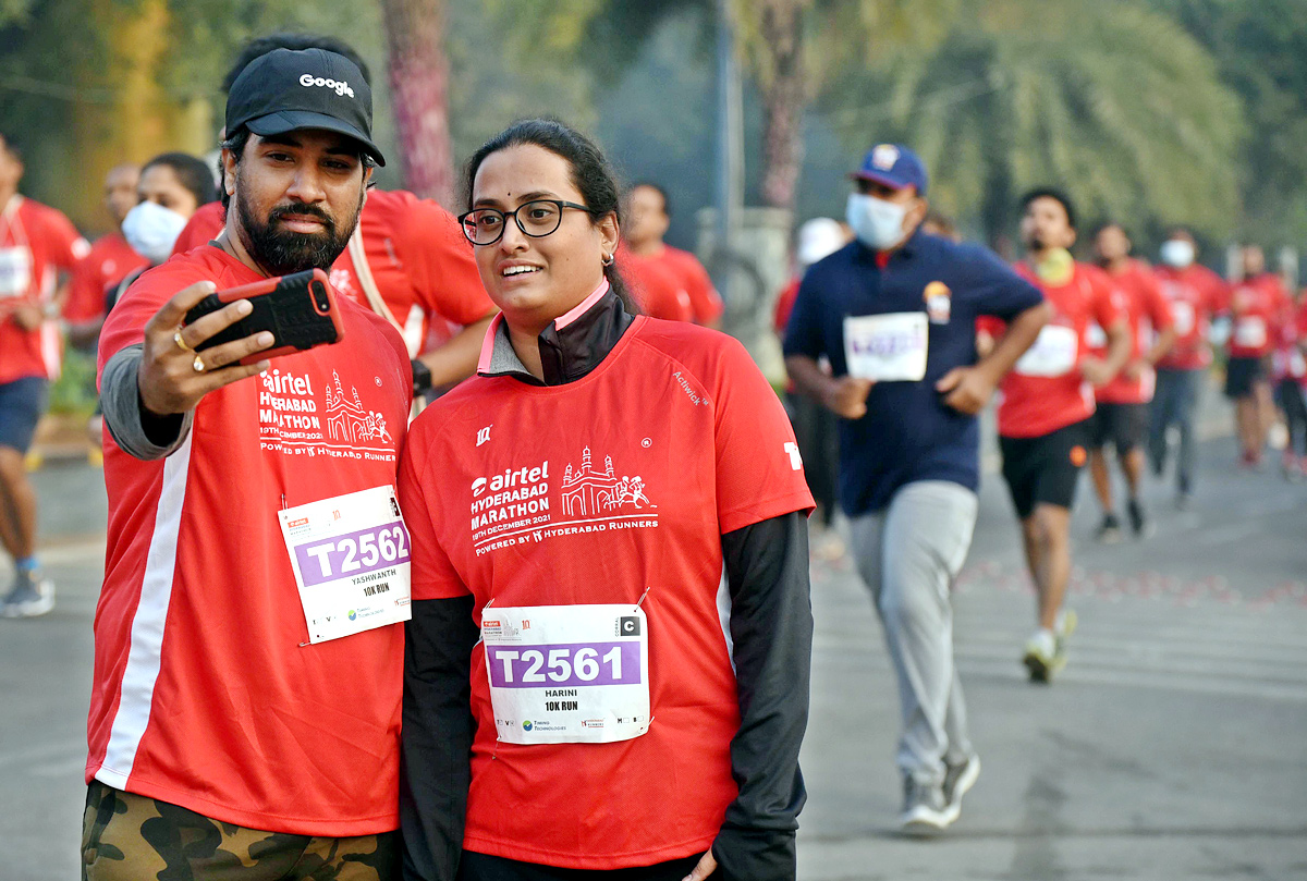 Hyderabad Airtel Marathon 2021 - Sakshi21