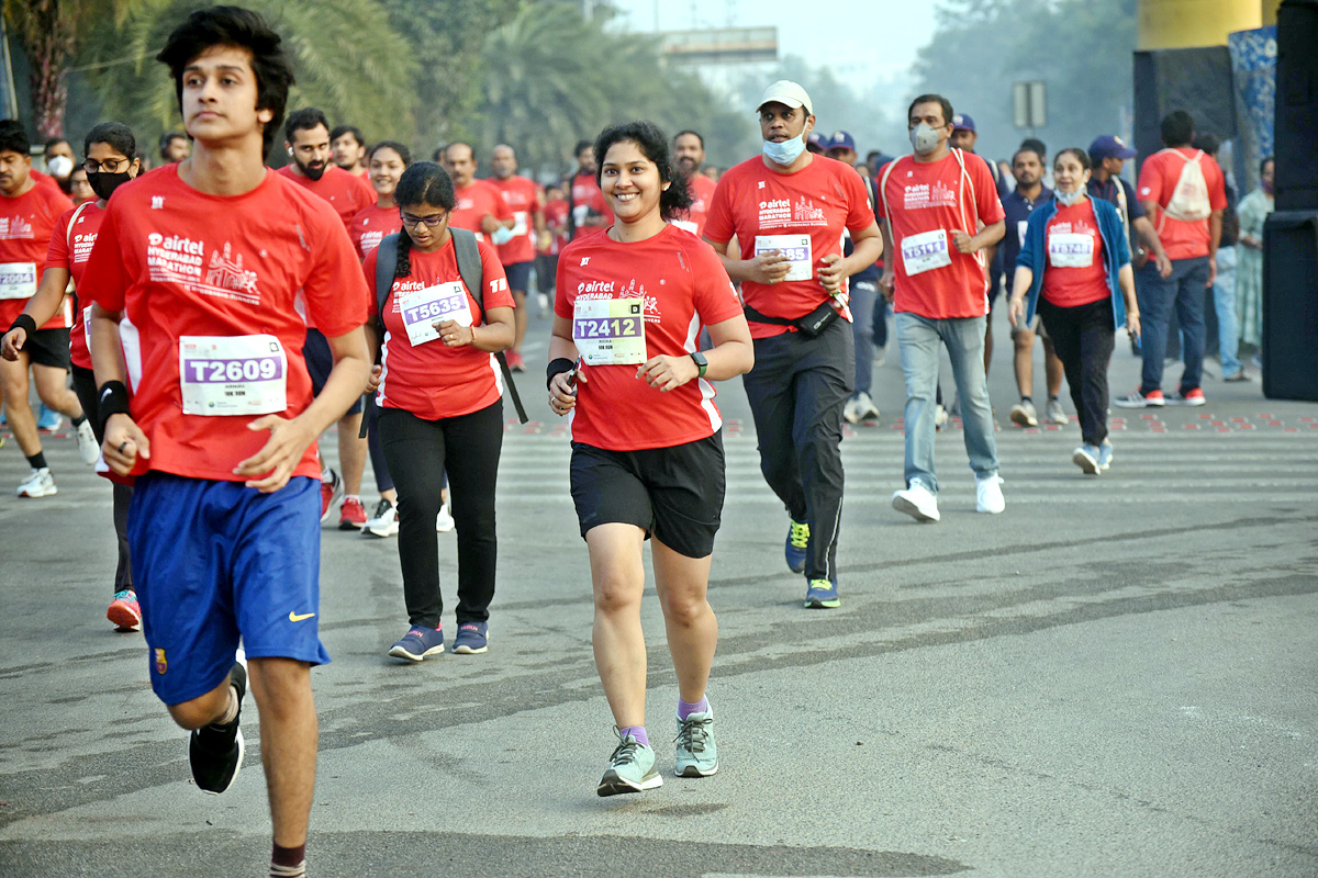 Hyderabad Airtel Marathon 2021 - Sakshi22