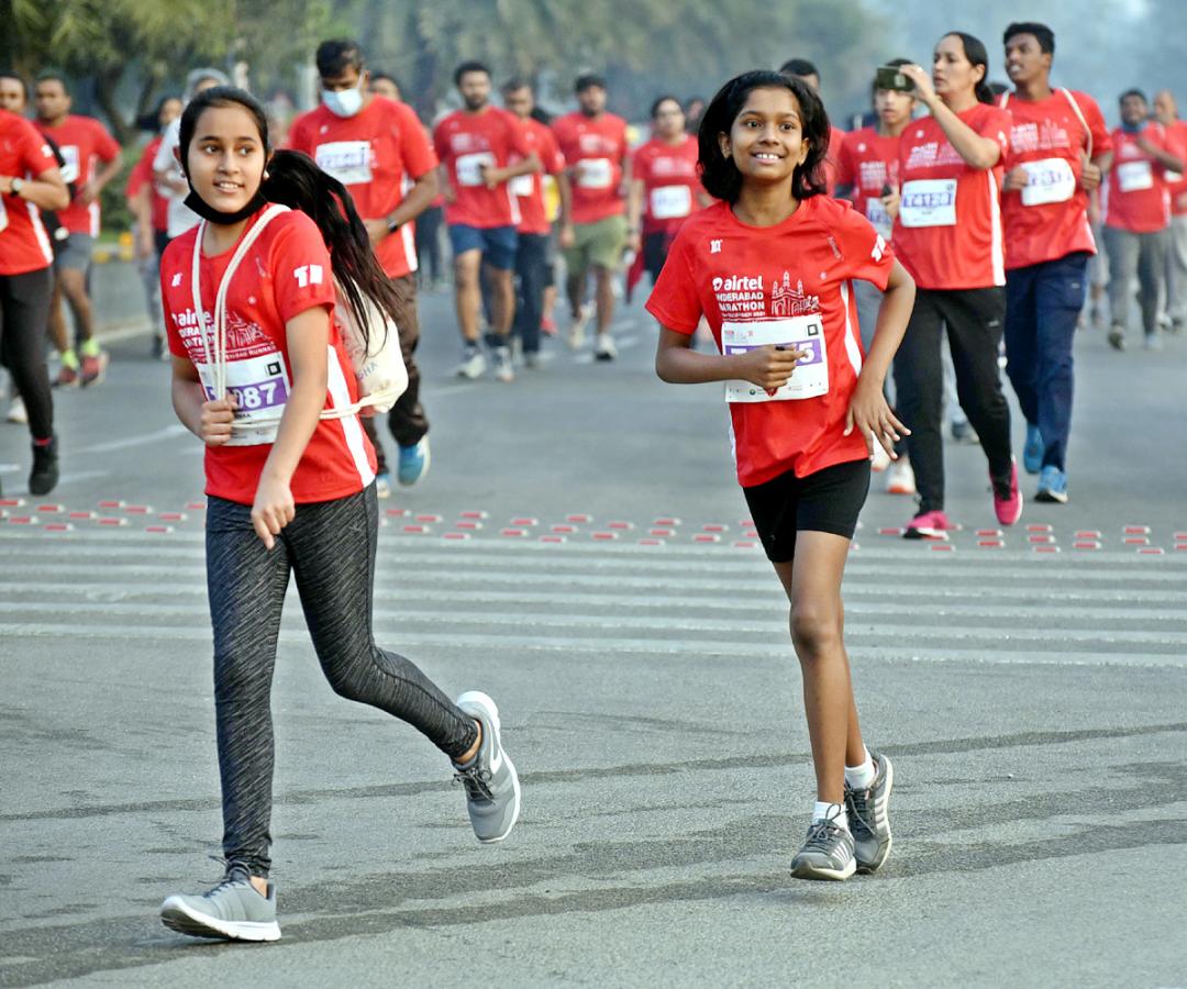 Hyderabad Airtel Marathon 2021 - Sakshi23