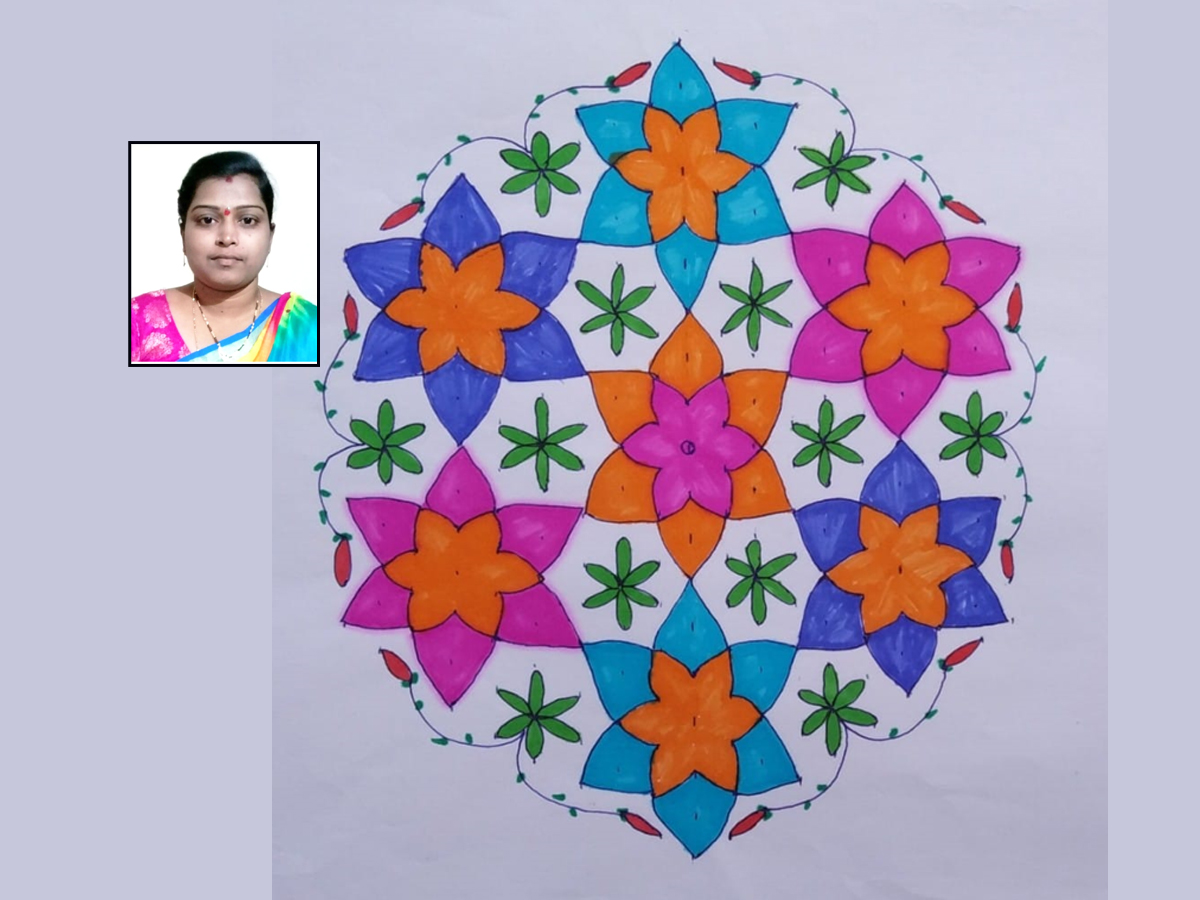 Sankranthi 2022 Muggulu: Attractive Sankranthi Special Rangoli Designs - Sakshi90