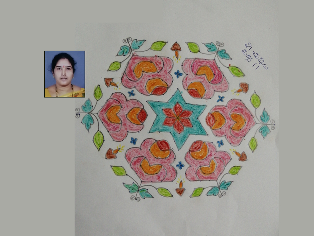 Sankranthi 2022 Muggulu: Attractive Sankranthi Special Rangoli Designs - Sakshi114