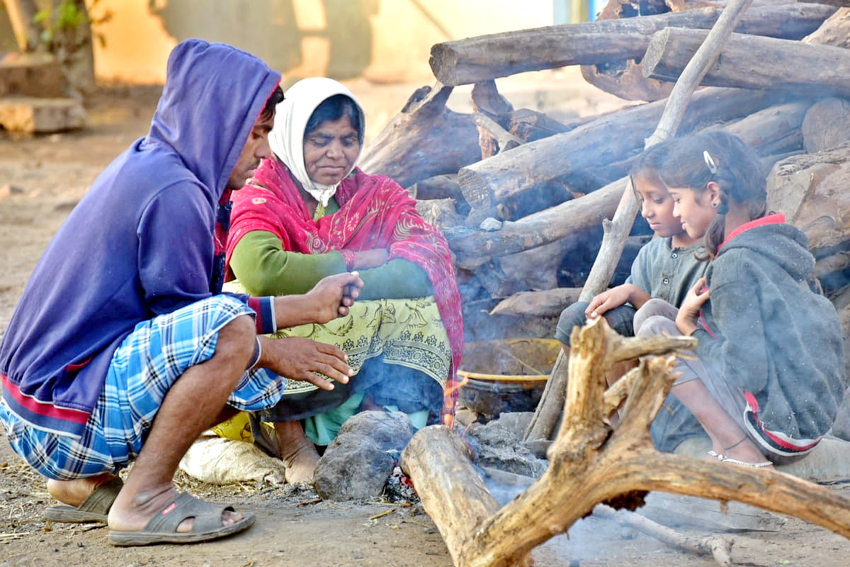 Winter Cold Wave Effect in Adilabad District - Sakshi1