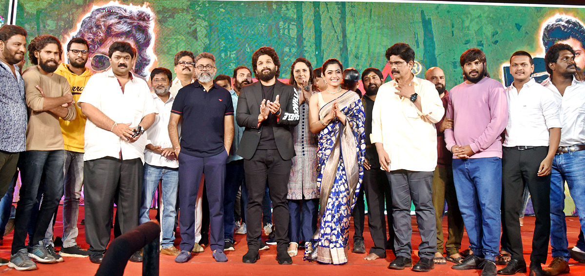 Pushpa Movie Success Meet In Tirupathi - Sakshi1