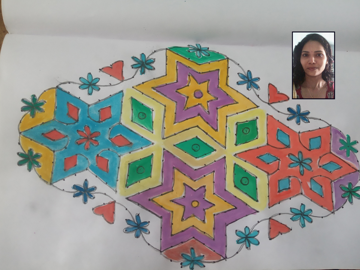 Sankranthi 2022 Muggulu: Attractive Sankranthi Special Rangoli Designs - Sakshi118