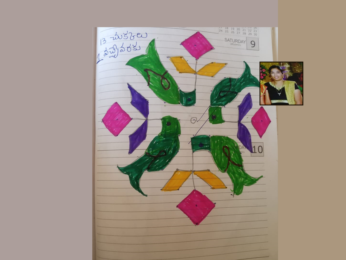 Sankranthi 2022 Muggulu: Attractive Sankranthi Special Rangoli Designs - Sakshi121