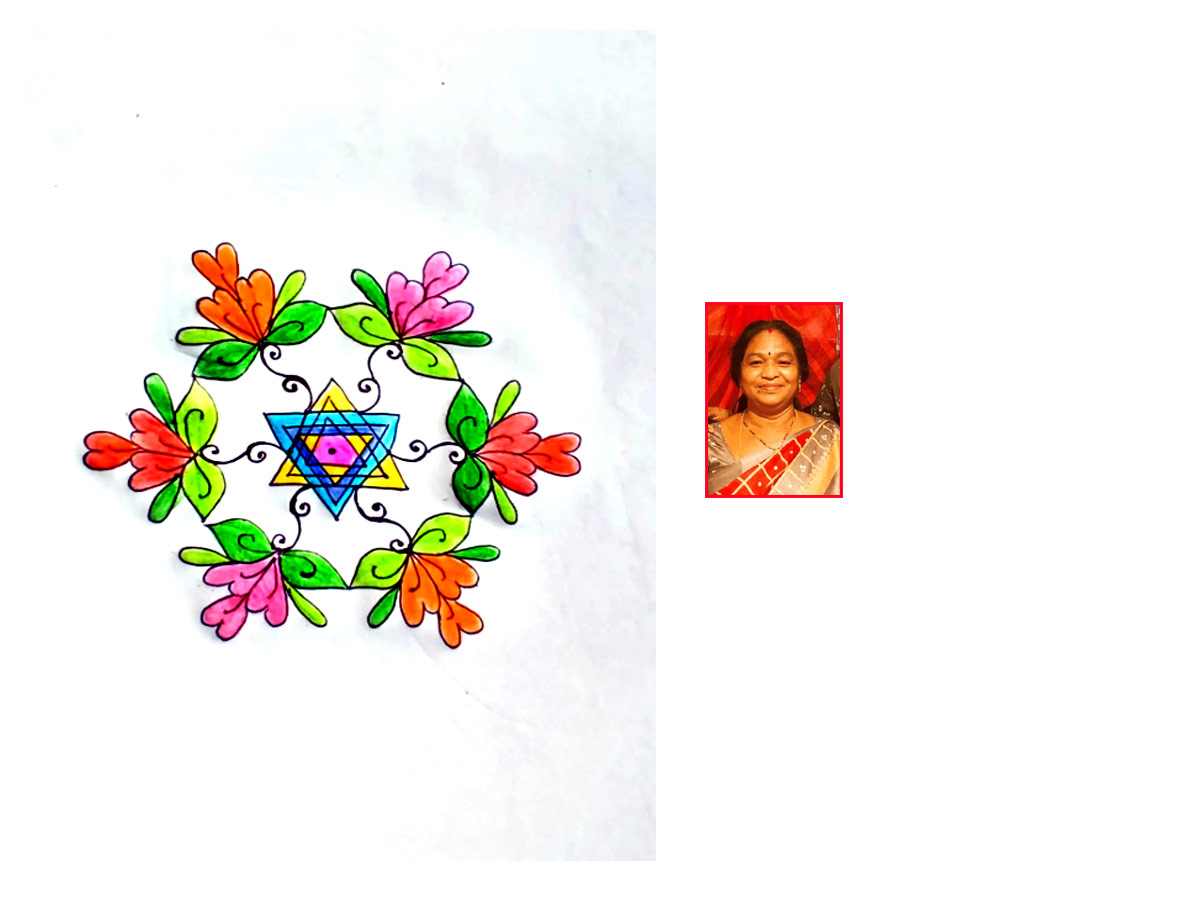 Sankranthi 2022 Muggulu: Attractive Sankranthi Special Rangoli Designs - Sakshi144