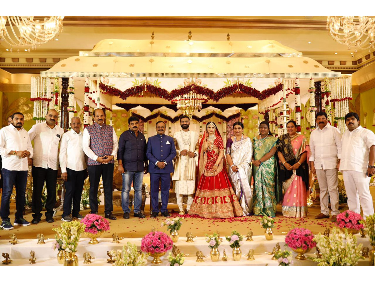 YSRCP MP Balasouri son Anudeep wedding Photo Gallery - Sakshi7