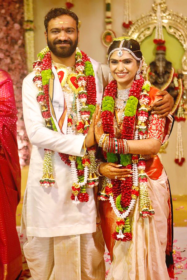 YSRCP MP Balasouri son Anudeep wedding Photo Gallery - Sakshi10