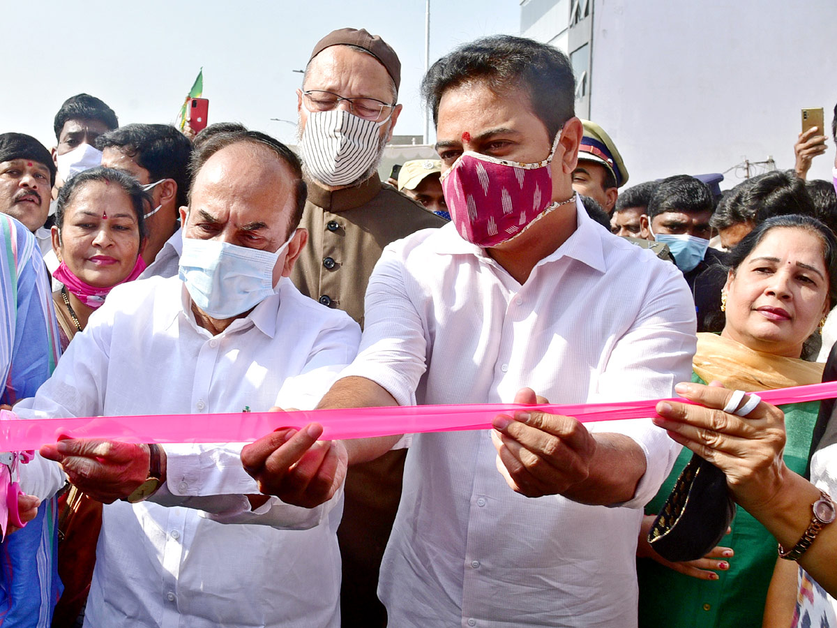 Minister KTR Inagurating Midhani Flyover Photo Gallery - Sakshi2