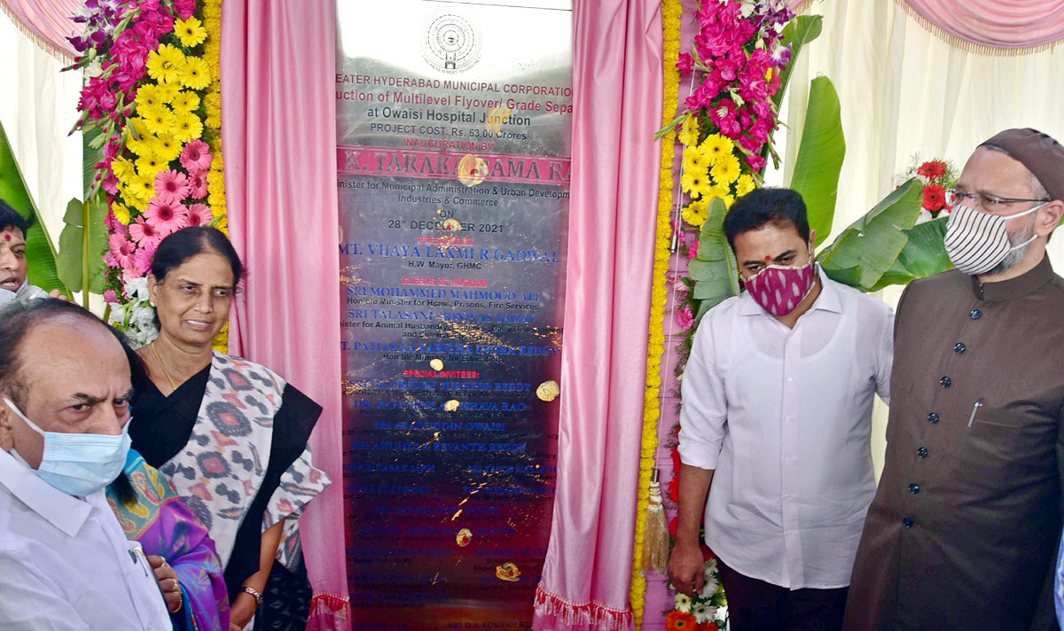 Minister KTR Inagurating Midhani Flyover Photo Gallery - Sakshi4