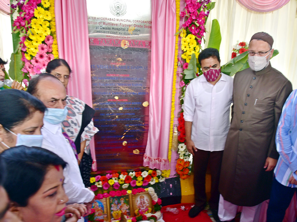 Minister KTR Inagurating Midhani Flyover Photo Gallery - Sakshi5