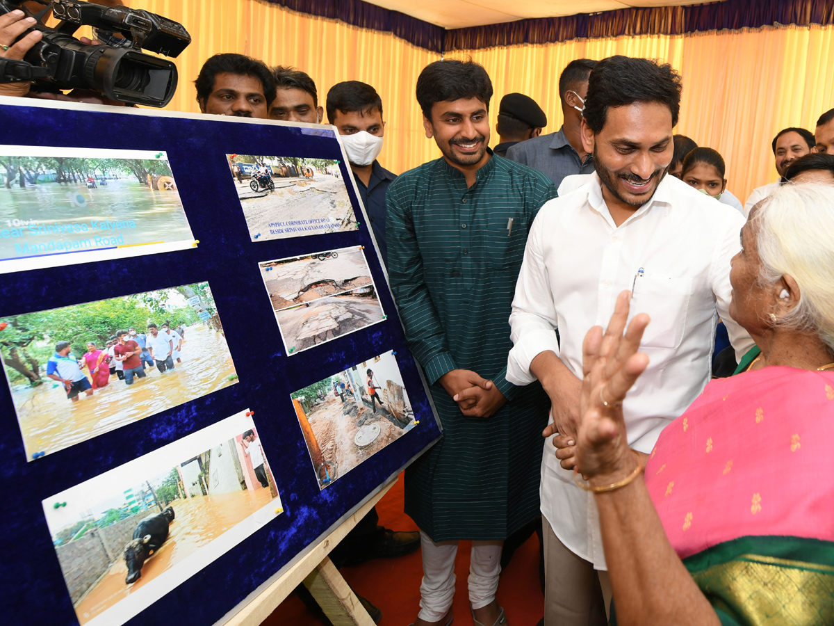 CM YS Jagan Visits Flood Affected Areas In Chittoor and Nellore Dist Photo Gallery - Sakshi22