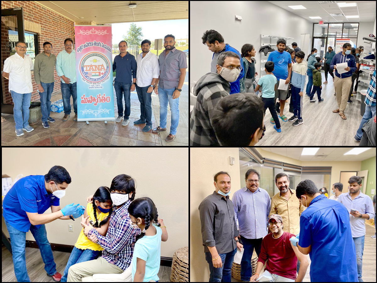  Telugu Association of North America Conducted Covid Vaccination Drive in Dallas PHoto Gallery - Sakshi1