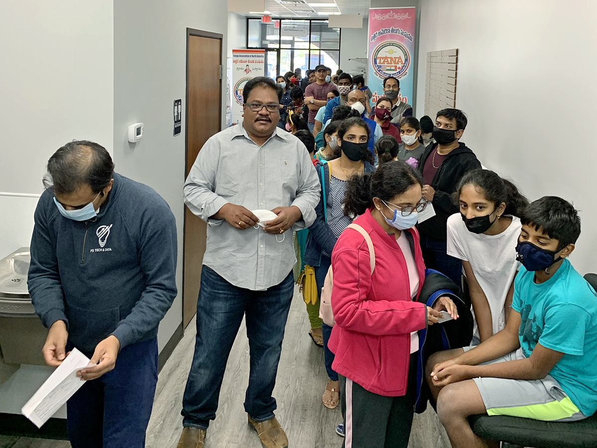  Telugu Association of North America Conducted Covid Vaccination Drive in Dallas PHoto Gallery - Sakshi9