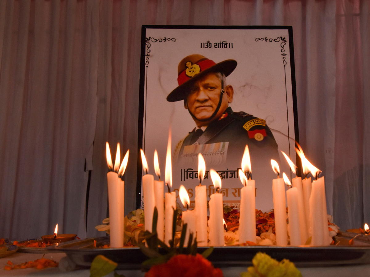 India pays tribute to its top general CDS Bipin Rawat PHoto Gallery - Sakshi16