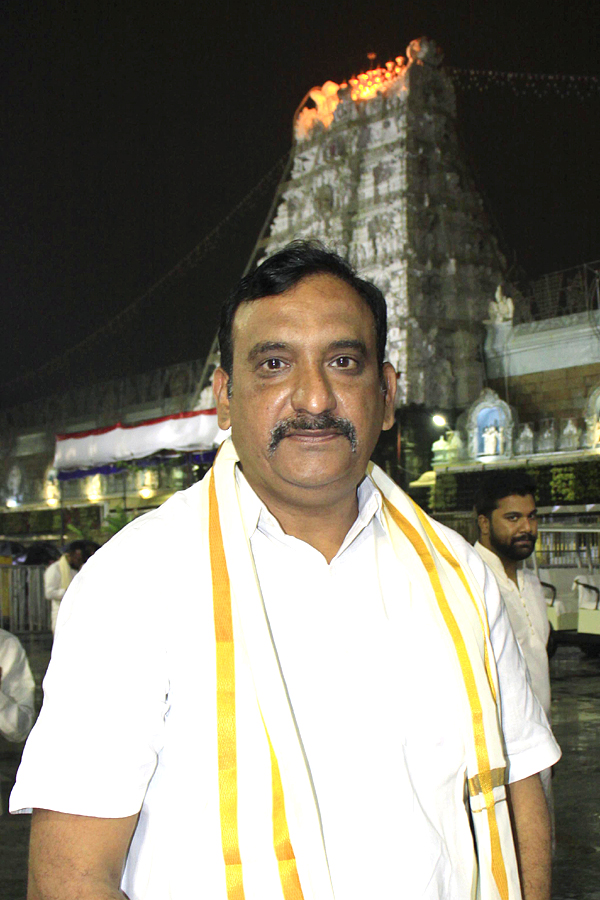 Cine Celebrities and VIPs Visit Tirumala Temple  - Sakshi16