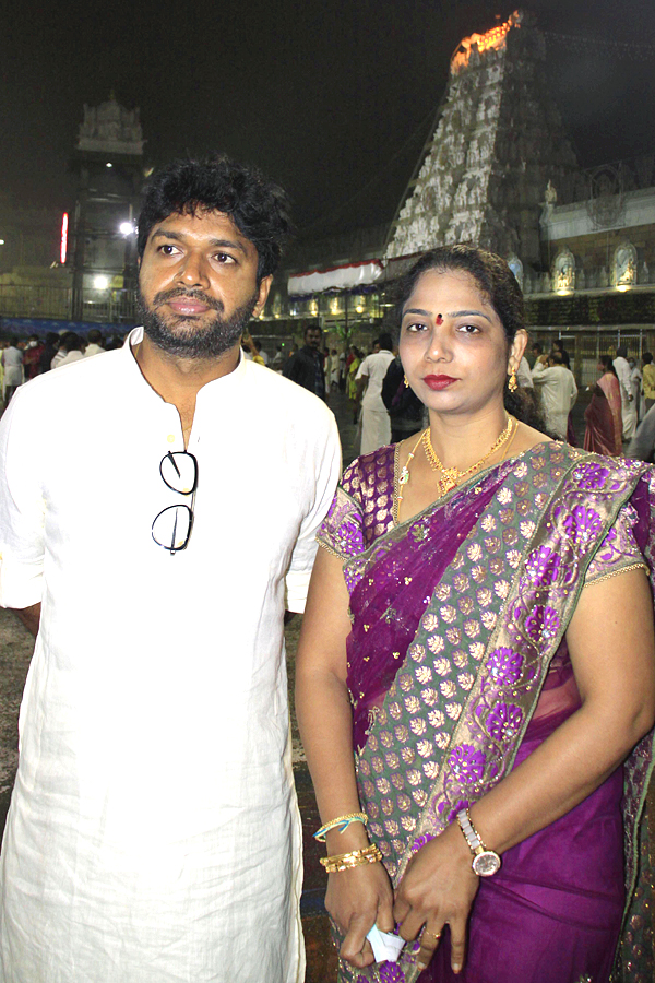 Cine Celebrities and VIPs Visit Tirumala Temple  - Sakshi7