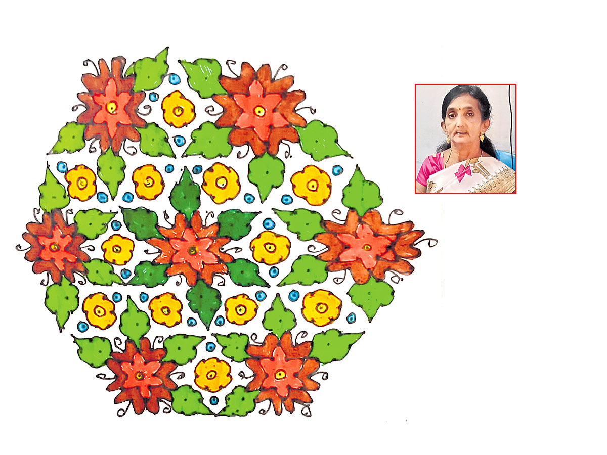 Sankranthi 2022 Muggulu: Attractive Sankranthi Special Rangoli Designs - Sakshi13