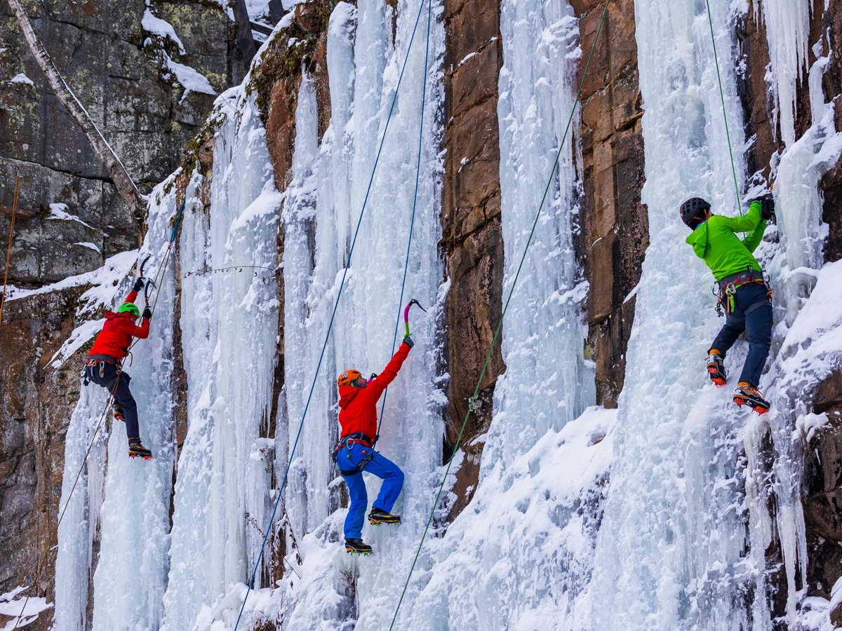 Sandstone ice climbing festival Photo Gallery - Sakshi5