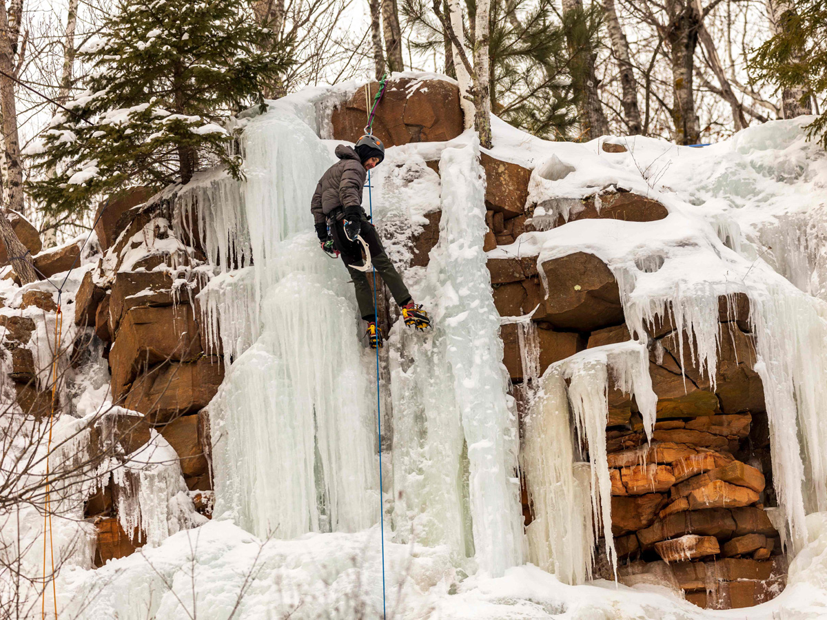 Sandstone ice climbing festival Photo Gallery - Sakshi10