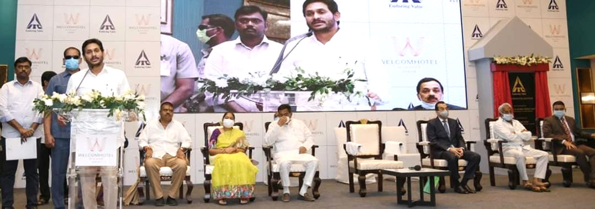 CM Jagan Inaugurates ITC Five Star Hotel Photo Gallery - Sakshi9