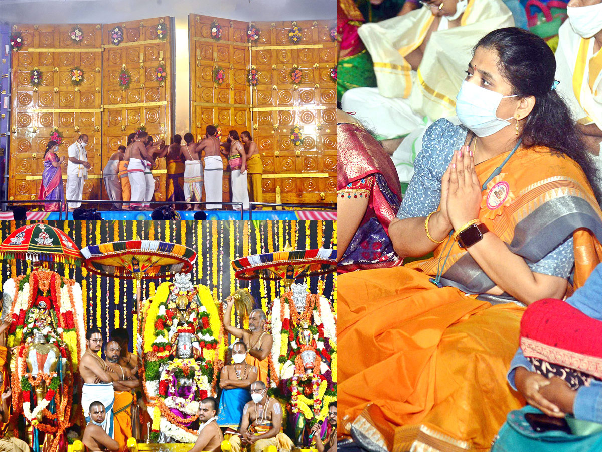 Mukkoti Ekadashi Celebrations At Bhadradri Photo Gallery - Sakshi1