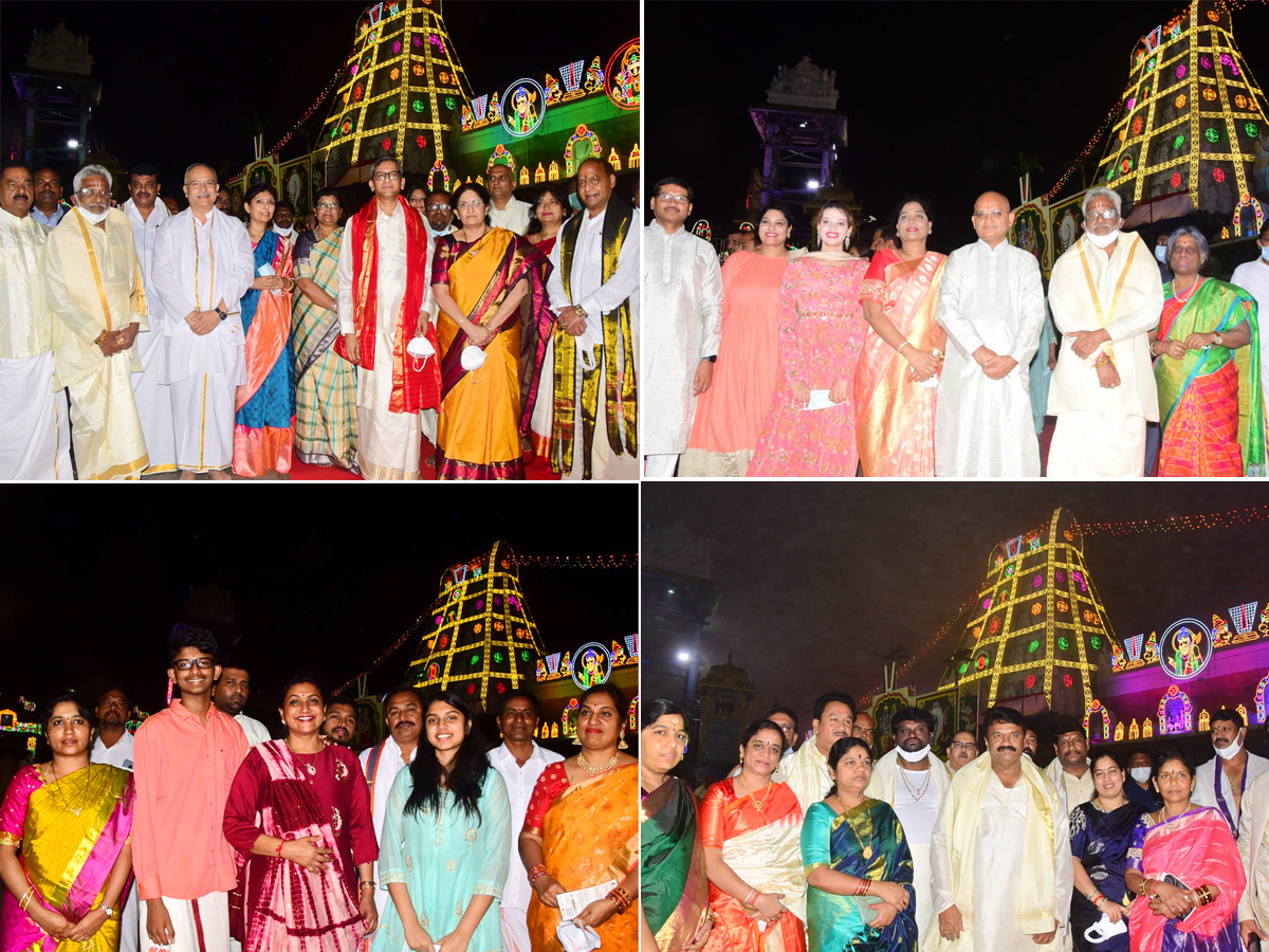 VIPs Visits Tirumala Temple On the Vaikunta Ekadashi 2022 - Sakshi1