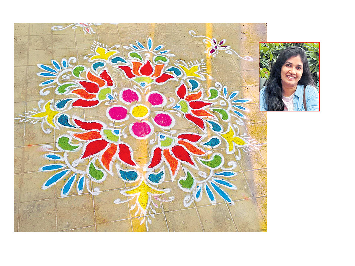 Sankranthi 2022 Muggulu: Attractive Sankranthi Special Rangoli Designs - Sakshi4